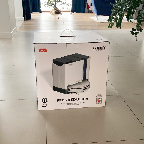 Robot odkurzająco-mopujący COBBO PRO 28 3D ULTRA - POEKSPOZYCYJNY Robot odkurzająco-mopujący COBBO PRO 28 3D ULTRA - POEKSPOZYCYJNY