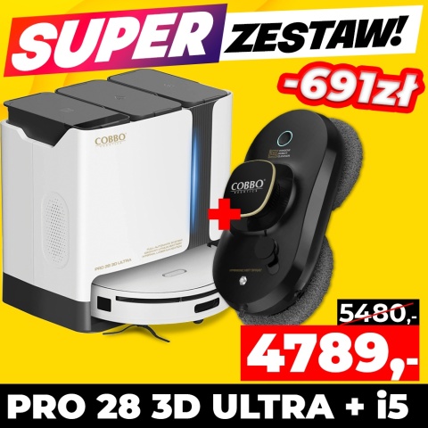 SUPER ZESTAW COBBO PRO 28 3D ULTRA, COBBO i5 SUPER ZESTAW COBBO PRO 28 3D ULTRA, COBBO i5