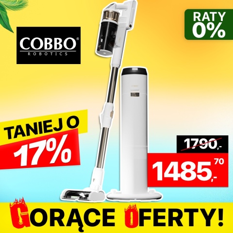 Odkurzacz pionowy bezprzewodowy COBBO G7 PRO Odkurzacz pionowy bezprzewodowy COBBO G7 PRO