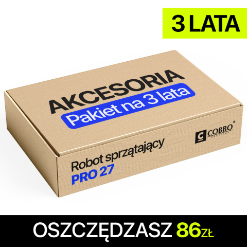 Pakiet akcesoriów (3 lata) PRO 27 Pakiet akcesoriów (3 lata) PRO 27