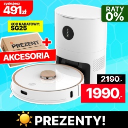 Robot odkurzająco-mopujący COBBO PRO 27 UV