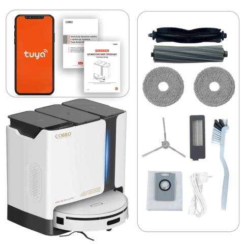 Robot odkurzająco-mopujący COBBO PRO 28 3D ULTRA