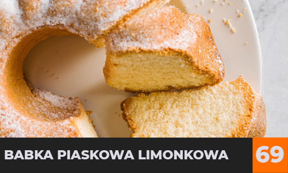 Babka piaskowa limonkowa