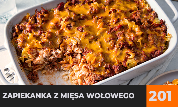 Zapiekanka z mięsa wołowego