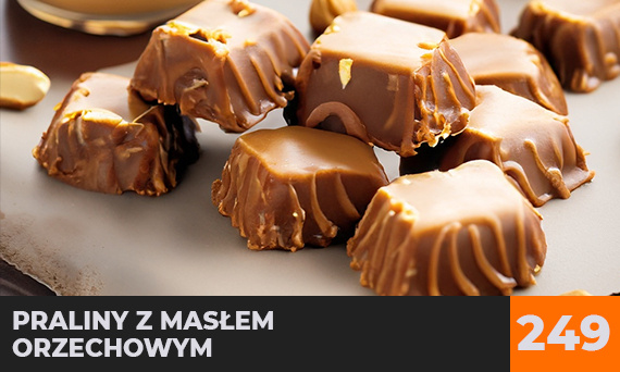 Praliny z masłem orzechowym