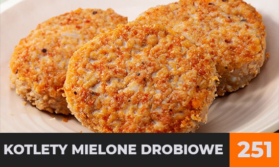 Kotlety mielone drobiowe