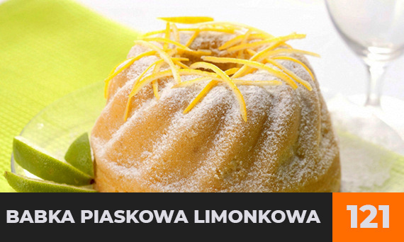 Babka piaskowa limonkowa