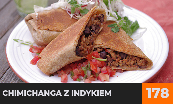 Chimichanga z indykiem