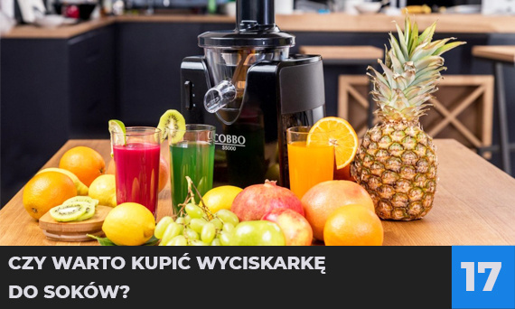 Czy warto kupić wyciskarkę do soków?