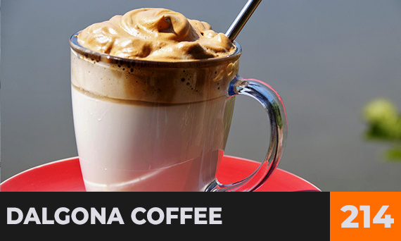 Dalgona coffee