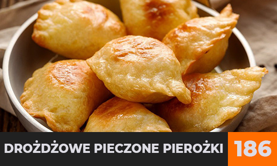 Drożdżowe pieczone pierożki