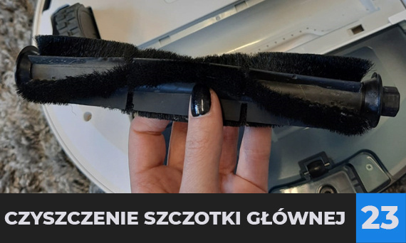 Czyszczenie szczotki głównej COBBO PRO 27