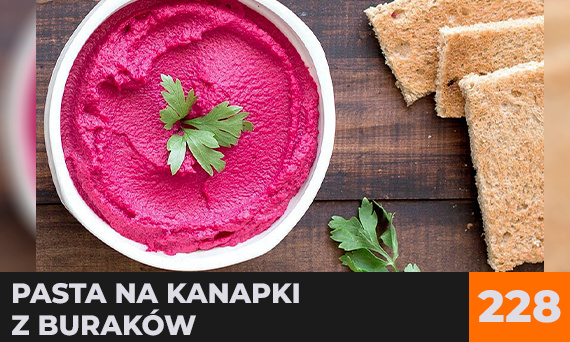 Pasta na kanapki z buraków
