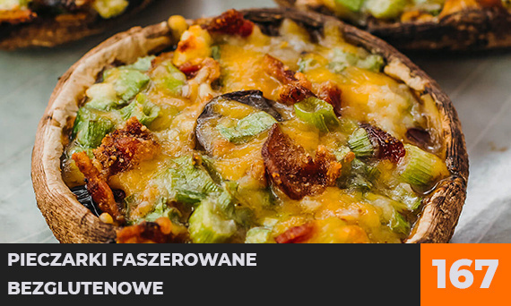 Pieczarki faszerowane bezglutenowe