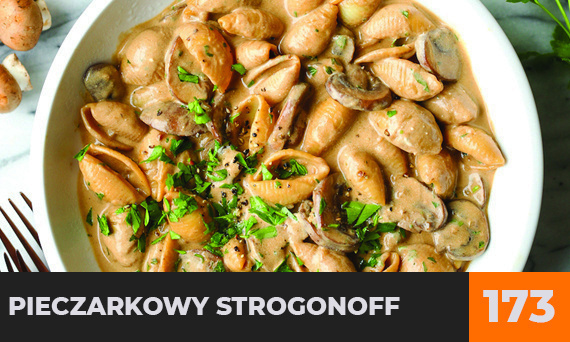 Pieczarkowy Strogonoff
