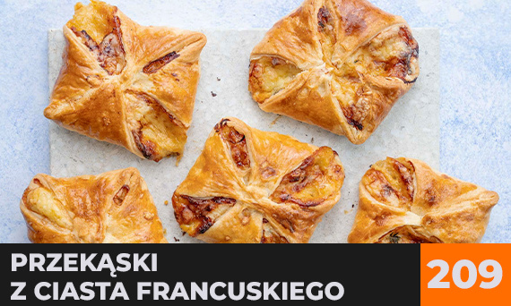 Przekąska z ciasta francuskiego