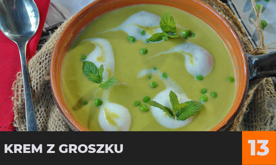 Krem z groszku