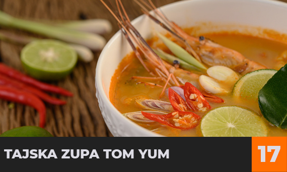 Tajska zupa tom yum