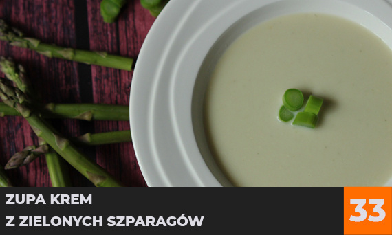 Zupa krem z zielonych szparagów