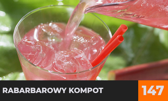 Rabarbarowy kompot