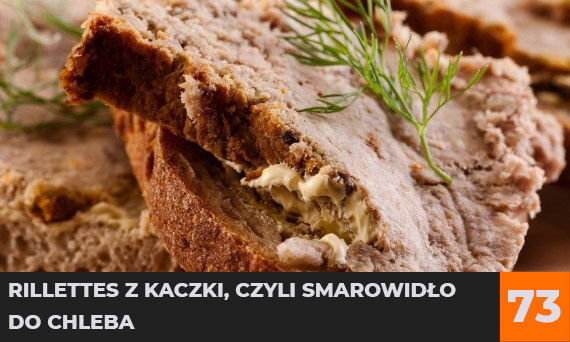 Rillettes z kaczki, czyli smarowidło do chleba