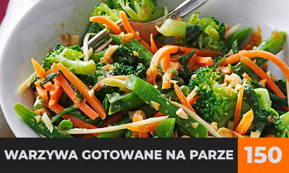 Warzywa gotowane na parze