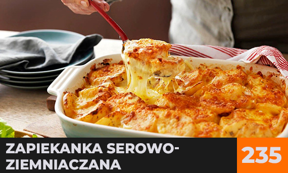 Zapiekanka serowo-ziemniaczana