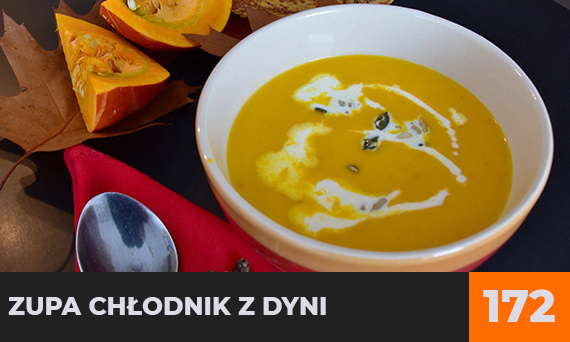 Zupa chłodnik z dyni