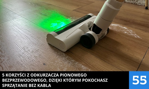 5 korzyści z odkurzacza pionowego bezprzewodowego, dzięki którym pokochasz sprzątanie bez kabla